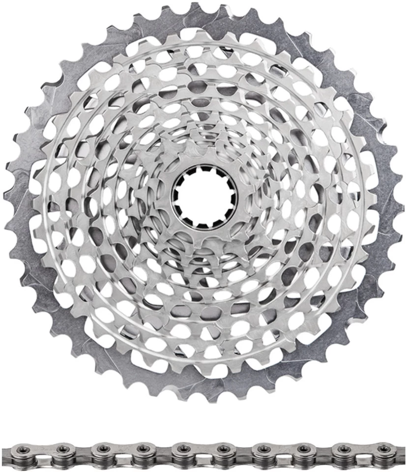 SRAM XX1 XG-1199 Kassette + PC XX1 Kette 11-fach Verschleißset 1 SRAM XX1 XG-1199 Kassette + PC XX1 Kette 11-fach Verschleißset