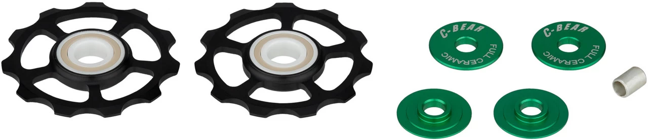 Schalträdchen Aluminium Shimano/SRAM 10-/11-fach Full Ceramic 2 Schalträdchen Aluminium Shimano/SRAM 10-/11-fach Full Ceramic – Bild 2