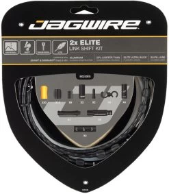 JAGWIRE 2X Elite Link Schaltzugset -Fahrradzubehör 322384