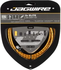 JAGWIRE 2X Elite Link Schaltzugset -Fahrradzubehör 322390