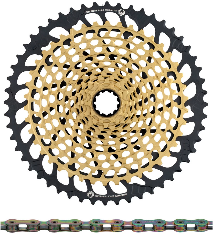 SRAM XX1 Eagle XG-1299 Kassette + PC XX1 Eagle Kette 12-fach Verschleißset 5 SRAM XX1 Eagle XG-1299 Kassette + PC XX1 Eagle Kette 12-fach Verschleißset – Bild 5