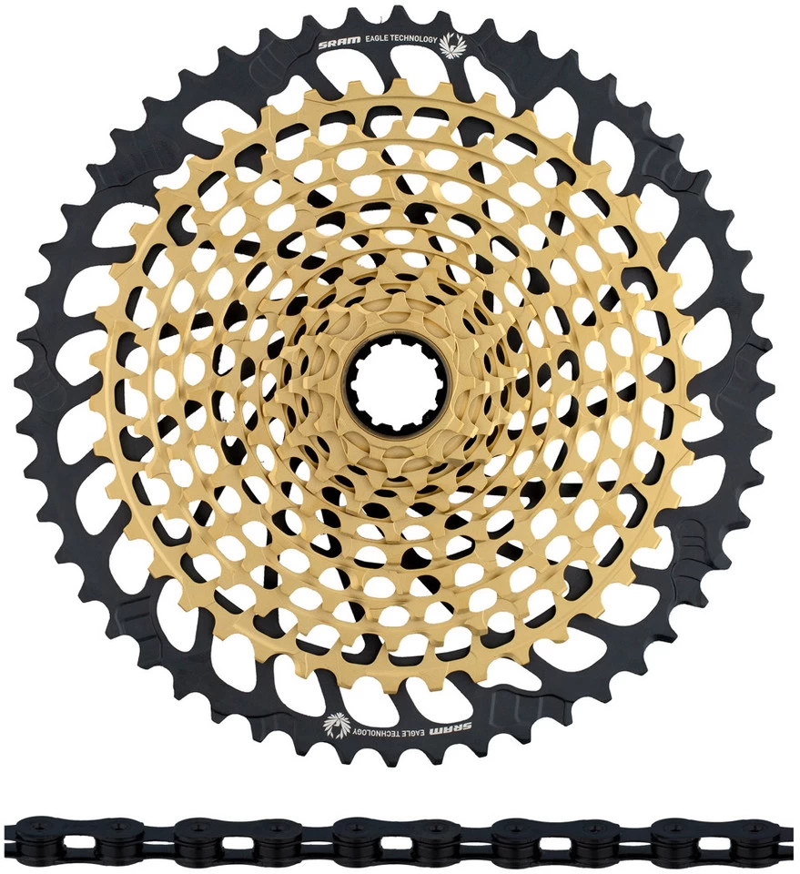 SRAM XX1 Eagle XG-1299 Kassette + PC XX1 Eagle Kette 12-fach Verschleißset 6 SRAM XX1 Eagle XG-1299 Kassette + PC XX1 Eagle Kette 12-fach Verschleißset – Bild 6