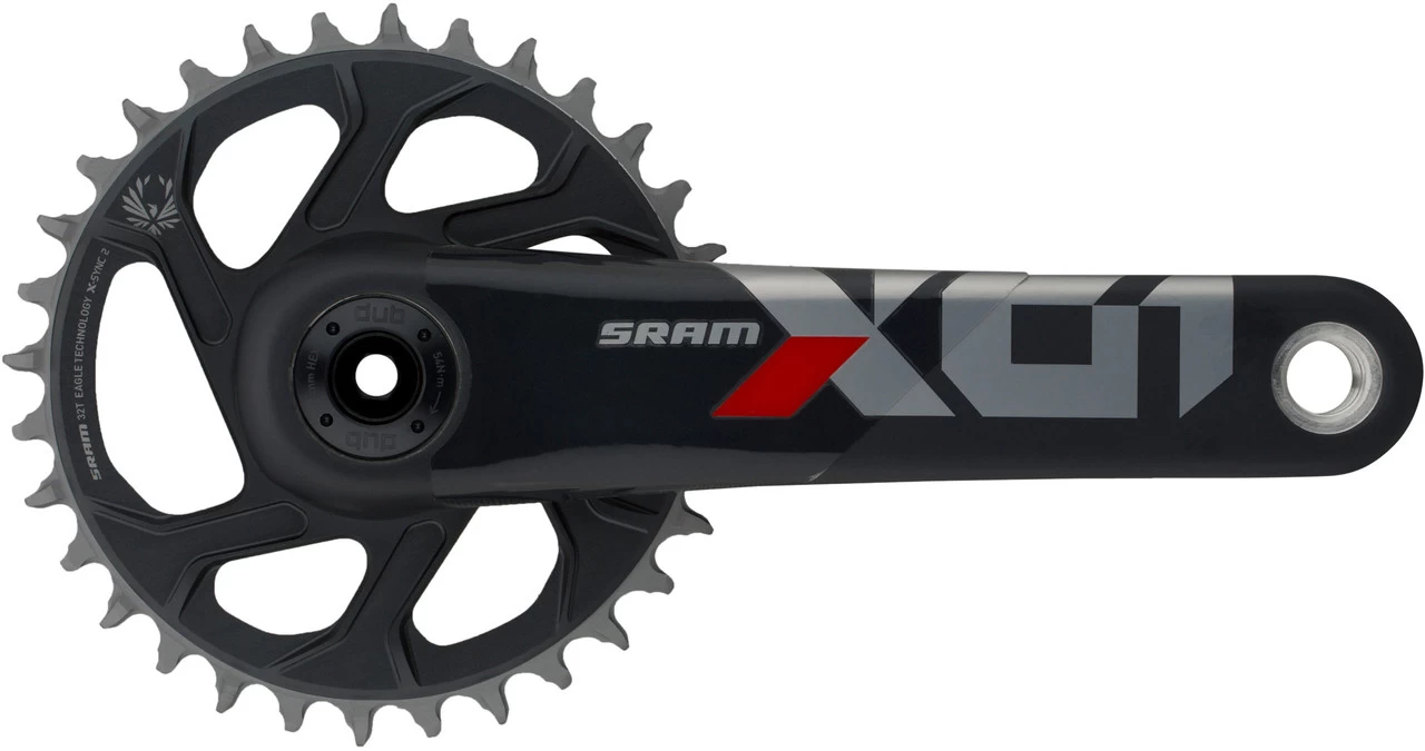 SRAM X01 Eagle SuperBoost+ DUB DM 12-fach Carbon Kurbelgarnitur 1 SRAM X01 Eagle SuperBoost+ DUB DM 12-fach Carbon Kurbelgarnitur