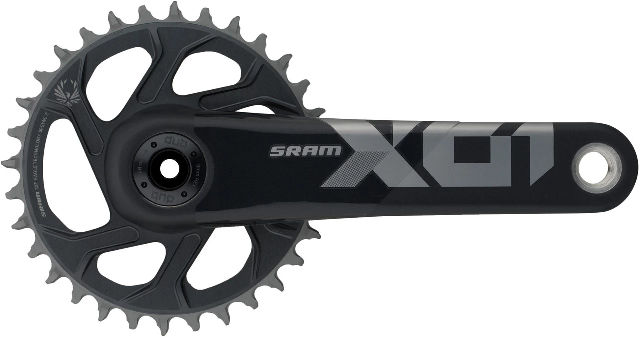 SRAM X01 Eagle SuperBoost+ DUB DM 12-fach Carbon Kurbelgarnitur 5 SRAM X01 Eagle SuperBoost+ DUB DM 12-fach Carbon Kurbelgarnitur – Bild 5