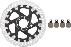 MAGURA MDR-P Bremsscheiben Und Belag Kit 6-Loch 180 Mm -Fahrradzubehör 363062