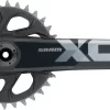 SRAM X01 Eagle CL55 DUB DM 12-fach Carbon Kurbelgarnitur