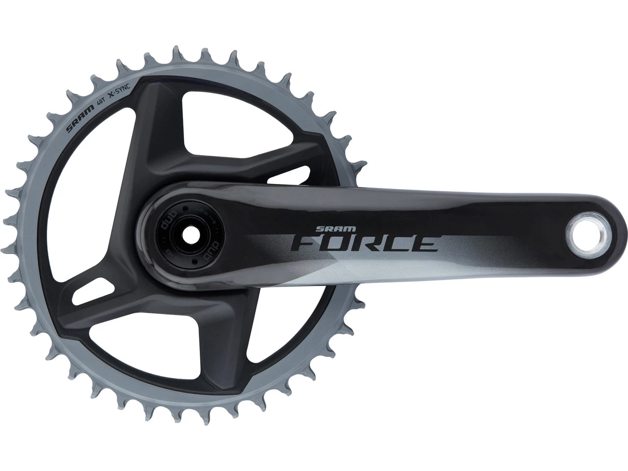 SRAM Force 1 Wide DUB 1x12-fach Carbon Kurbelgarnitur 1 SRAM Force 1 Wide DUB 1x12-fach Carbon Kurbelgarnitur